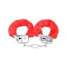 Bound to Play. Heavy Duty Furry Handcuffs Red additional 4