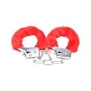 Bound to Play. Heavy Duty Furry Handcuffs Red additional 6