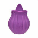 Loving Joy Rose Licking Clitoral Vibrator Purple additional 1