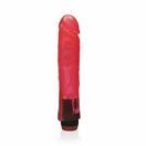 SI Novelties 9 Inch Vibrating Cock-Red additional 2