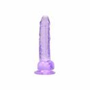 Loving Joy 7 Inch Dildo with Balls Purple additional 2