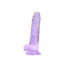 Loving Joy 7 Inch Dildo with Balls Purple additional 1