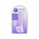 Loving Joy 7 Inch Dildo with Balls Purple additional 5