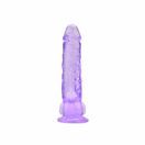 Loving Joy 8 Inch Dildo with Balls Purple additional 2