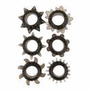 Loving Joy Textured Cock Ring Set (6 Pack) additional 1