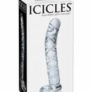 Icicles Beginner's G-Spot Glass Dildo No 60 6 inch additional 2