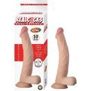 RealCocks Dual Layer Bendable Dildo 10 Inch Vanilla additional 1