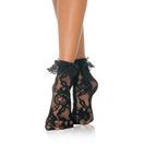 Leg Avenue Lace Ankle Socks with Ruffle Trim additional 2