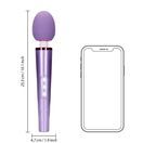 Rechargeable Wand Vibrator Metallic Purple additional 8