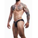C4M Boost Black Leatherette Bikini Brief additional 1