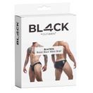 C4M Boost Black Leatherette Bikini Brief additional 3