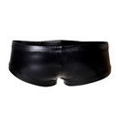 C4M Booty Shorts Black Leatherette additional 2