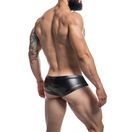 C4M Booty Shorts Black Leatherette additional 4
