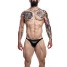 C4M Brazilian Brief Black Leatherette additional 3