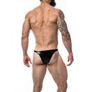 C4M Brazilian Brief Black Leatherette additional 4