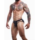 C4M Dungeon Black Leatherette Jockstrap additional 1