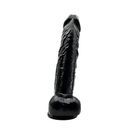 Loving Joy 9 Inch Dildo with Balls Black additional 2