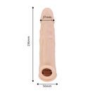 Rev-Sleeves 8 Inch Realistic Silicone Penis Extension Sleeve additional 5