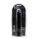 Loving Joy 9.5 Inch Suction Cup Dildo Black additional 5