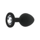 Toosh Black Silicone Butt Plug Medium additional 5