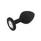 Toosh Black Silicone Butt Plug Medium additional 6