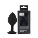Toosh Black Silicone Butt Plug Medium additional 2