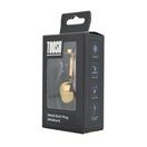 Toosh Gold Metal Butt Plug Medium Clear Stone additional 1