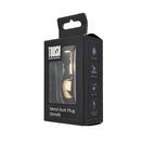 Toosh Gold Metal Butt Plug Small Clear Stone additional 10