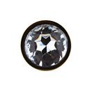 Toosh Gold Metal Butt Plug Small Clear Stone additional 8