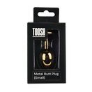 Toosh Heart Shaped Gold Butt Plug with Red Stone Small additional 9