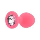 Toosh Pink Silicone Butt Plug Medium additional 6