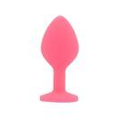 Toosh Pink Silicone Butt Plug Medium additional 3