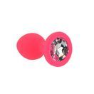 Toosh Pink Silicone Butt Plug Small additional 6