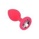 Toosh Pink Silicone Butt Plug Small additional 7