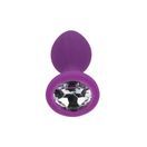 Toosh Purple Silicone Butt Plug Small additional 7