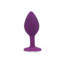 Toosh Purple Silicone Butt Plug Small additional 3