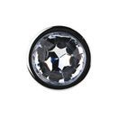 Toosh Silver Metal Butt Plug Medium Clear Stone additional 5