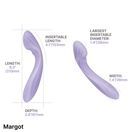 Svakom Margot G-Spot Vibrator Lilac additional 3