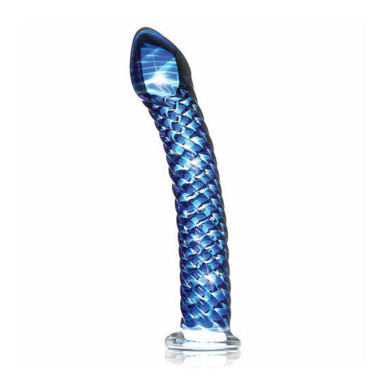 Icicles 29 Hand Blown Glass Massager 7 Inch