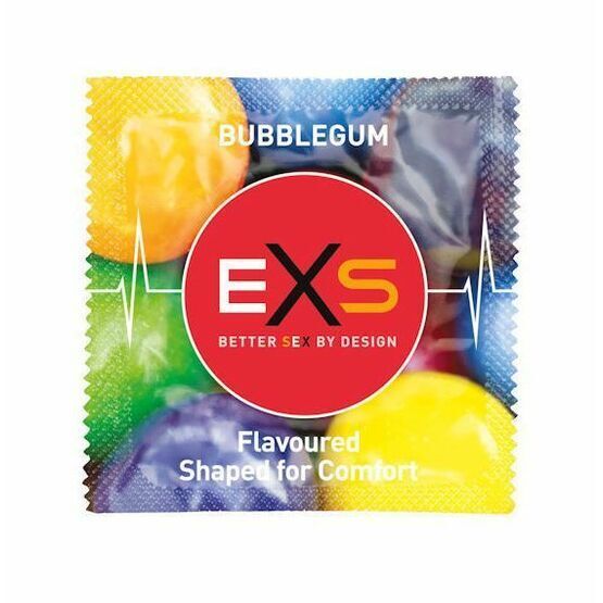 EXS Bubblegum Flavour Condoms (200 pack)
