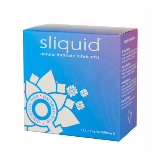 Sliquid Natural Intimate Lubricants (Pack of 12)