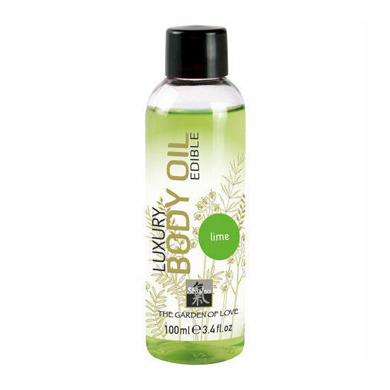 Shiatsu Luxury Edible Body Oil - Lime