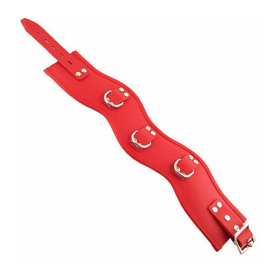 Rouge Garments Red Padded Posture Collar