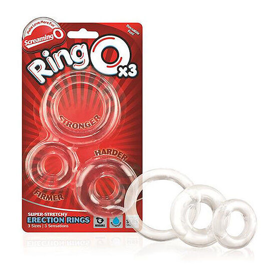 Screaming O Ringo Erection Rings 3 Pack