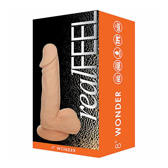 Loving Joy Real Feel 8 Inch Wonder Suction Cup Dong