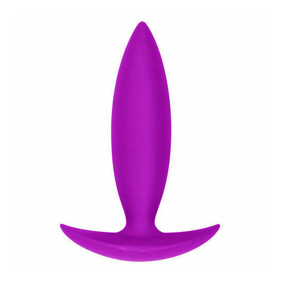 Toy Joy Bubble Butt Player Starter Butt Plug Purple 3.9 Inch