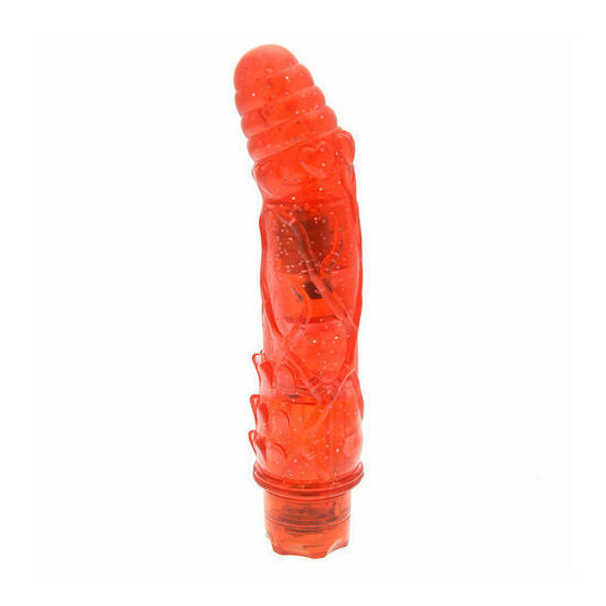 Love Vibes 10 Function Glitter GSpot Vibrator 8.5 Inch