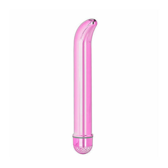 Metallic Pink Shimmer G Spot Vibrator 7.5 Inch