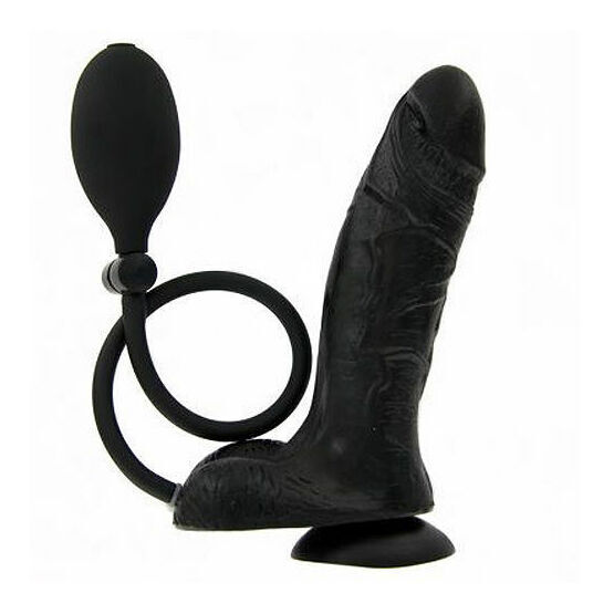Trinity Vibes Inflatable Suction Cup Dildo 6.75 Inch