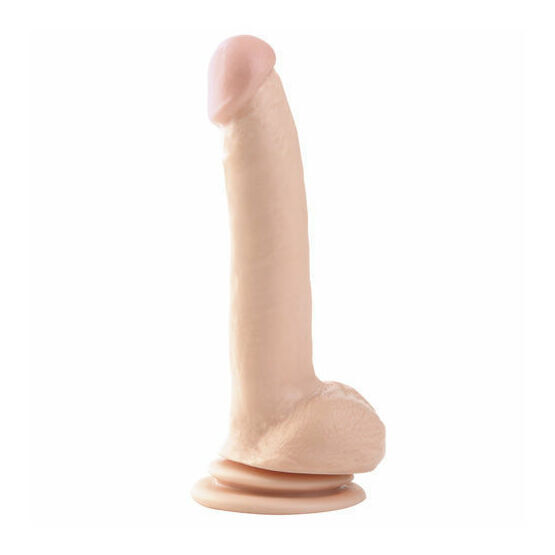 Basix 9 Inch Dong With Suction Cup Thicky Flesh